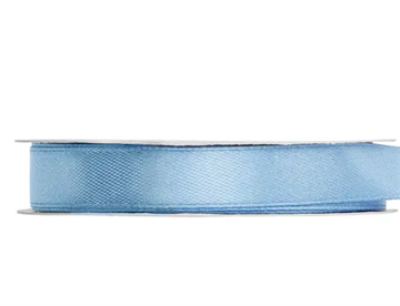 Satin Ribbon, misty blue, 12mm/25m